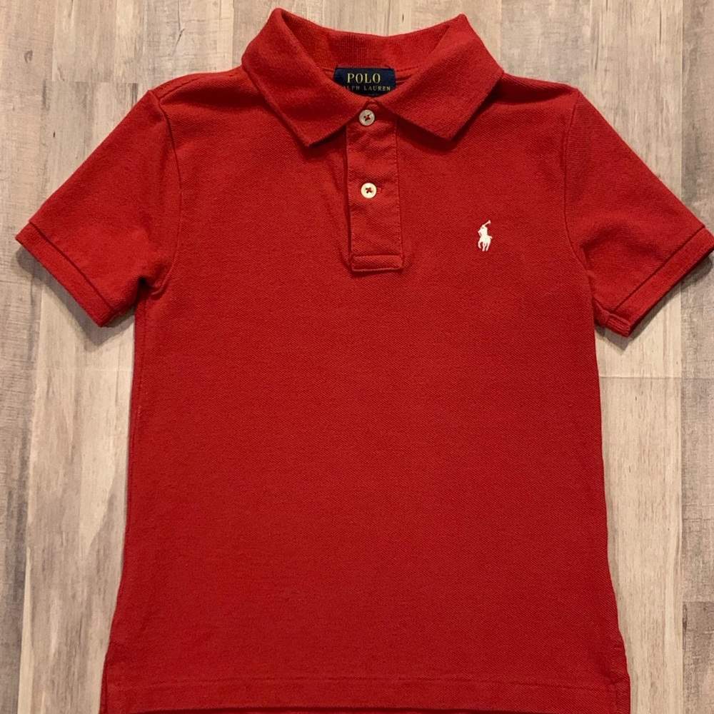 Ralph Lauren Cotton Mesh Polo Shirt